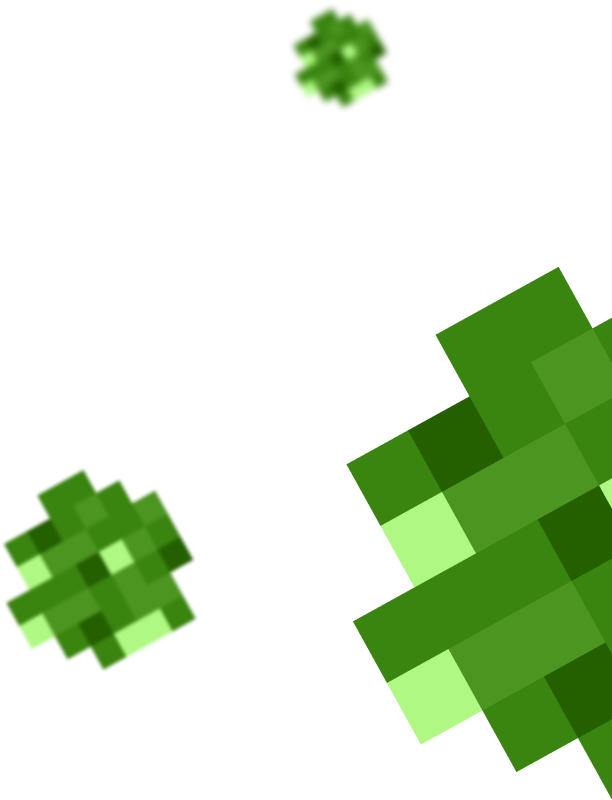 pixel green