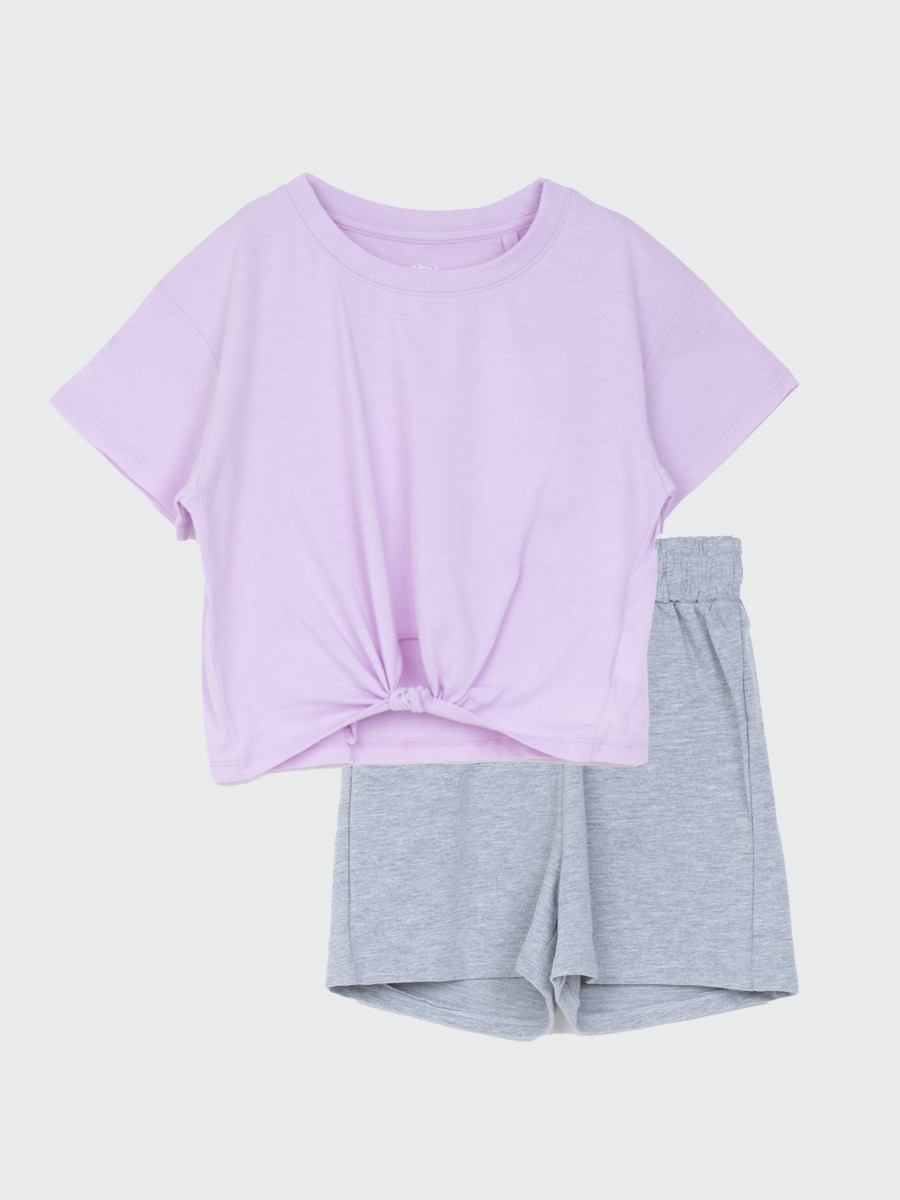 Комплект (футболка+шорты) для девочки