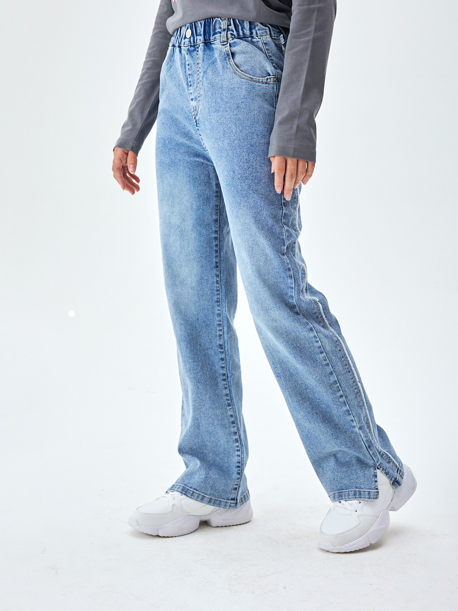 Фото джинсы палаццо для девочки 103162_OLG