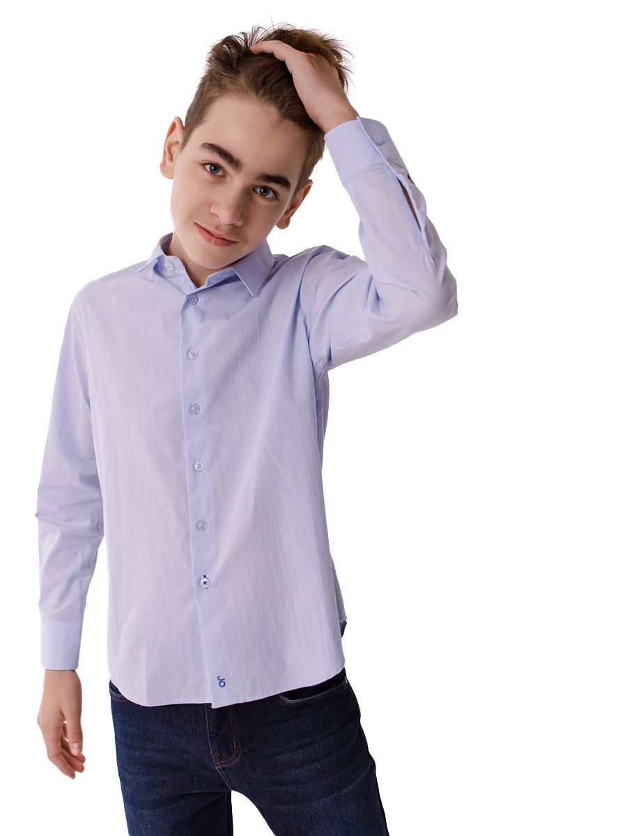 Фото сорочка с длинным рукавом для мальчика 101283_OLB