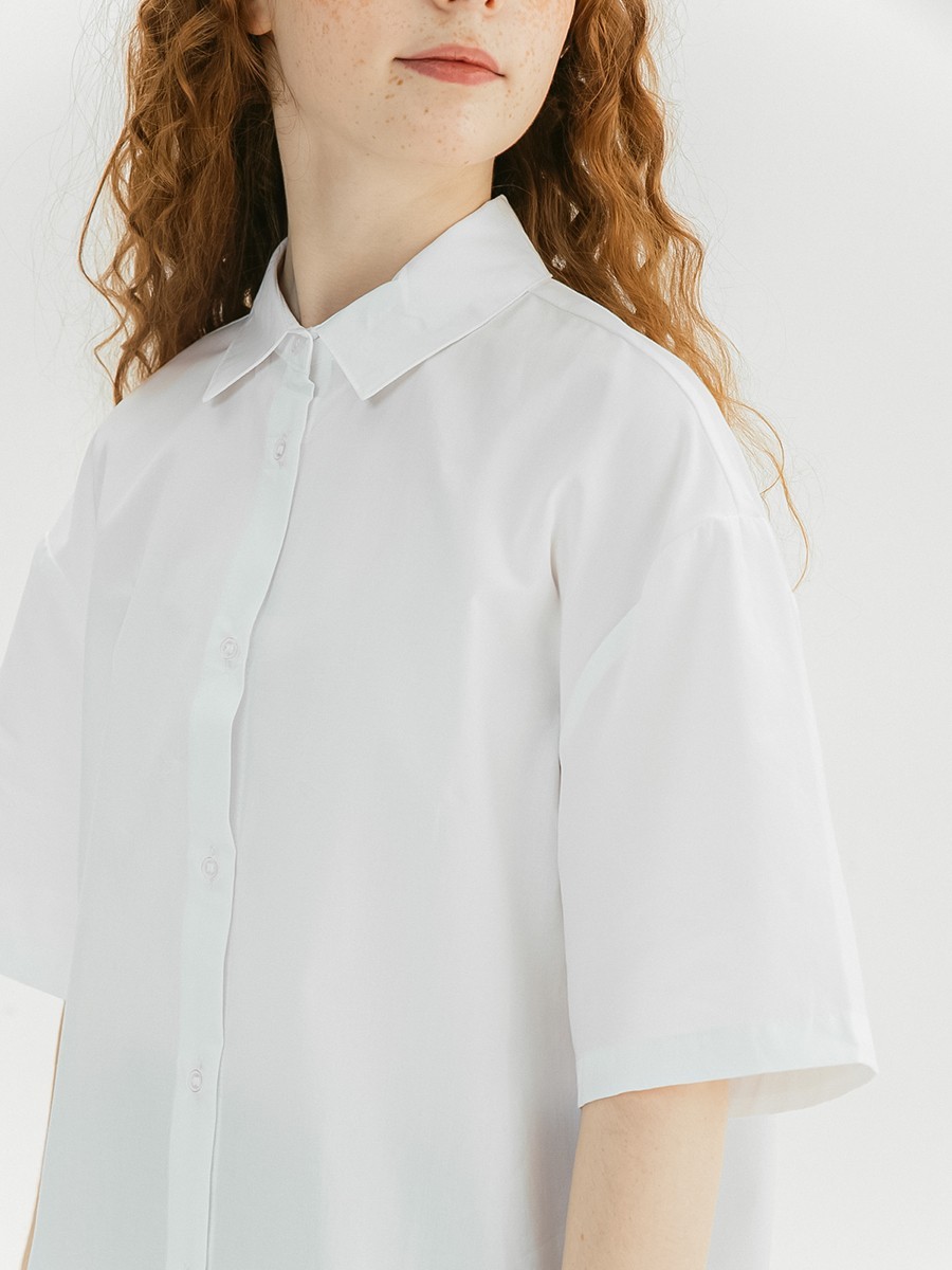 Фото блузка с коротким рукавом для девочки 102674_OLG